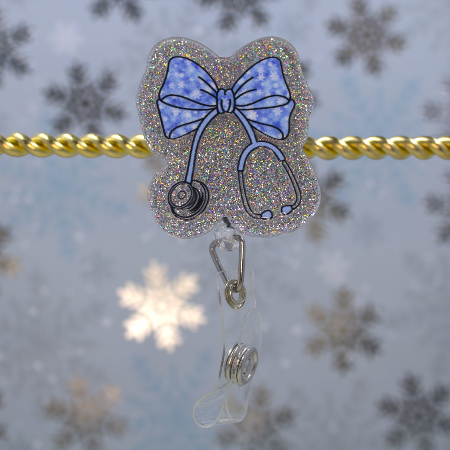 Snowflake bow